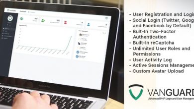 Photo of [Download-S1] Vanguard v4.0.0 - Advanced PHP Login and User Management