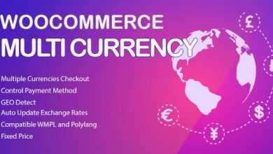 Photo of [Download-S1] WooCommerce Multi Currency v2.6.9 - Currency Switcher