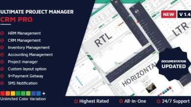 Photo of [Download-S1] Ultimate Project Manager CRM PRO v1.4.3 - nulled