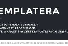 Photo of [Download-S1] Templatera v2.0.3 - Template Manager for WPBakery Page Builder