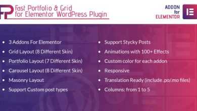 Photo of [Download-S1] Fast Portfolio & Grid for Elementor v1.0 - WordPress Plugin