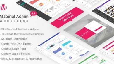 Photo of [Download-S1] Material v6.1 - White Label WordPress Admin Theme