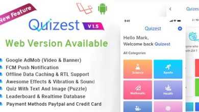 Photo of [Download-S1] Quizest v1.5 - Complete Quiz Solutions With Android App And Interactive Admin Panel