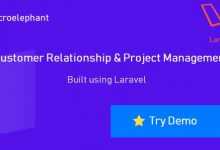 Photo of [Download-S1] Microelephant - CRM & Project Management System built with Laravel