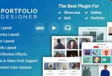 Photo of [Download-S1] Portfolio Designer v2.3 - WordPress Portfolio Plugi