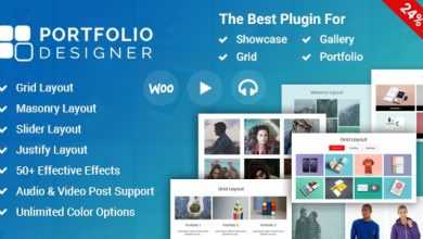 Photo of [Download-S1] Portfolio Designer v2.3 - WordPress Portfolio Plugi