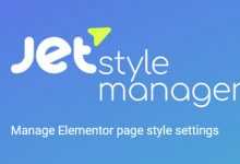 Photo of [Download-S1] JetStyleManager v1.0.0-beta - Manage Elementor Page Style Settings