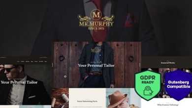 Photo of [Download-S2] Mr. Murphy v1.2 - Custom Dress Tailoring Clothing WordPress Theme