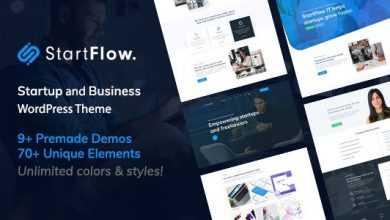 Photo of [Download-S2] Start Flow v1.2 - Startup and Creative Multipurpose WordPress Theme