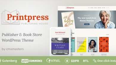 Photo of [Download-S2] Printpress v1.0.0 - Book Publishing WordPress Theme