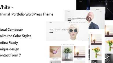 Photo of [Download-S2] White v1.0.0 - Minimal Portfolio WordPress Theme