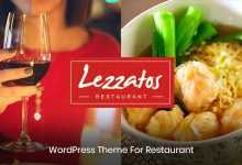 Photo of [Download-S2] Lezzatos v1.3.0 - Restaurant Wordpress Theme
