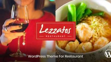 Photo of [Download-S2] Lezzatos v1.3.0 - Restaurant Wordpress Theme