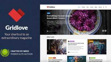 Photo of [Download-S2] Gridlove v1.9.5 - Creative Grid Style News & Magazine
