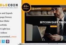 Photo of [Download-S2] GoldCoin v1.0 - Bitcoin Cryptocurrency HTML Template