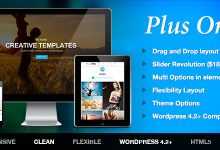 Photo of [Download-S2] Plus v1.8.1 - One Page Marketing Portfolio WordPress Theme