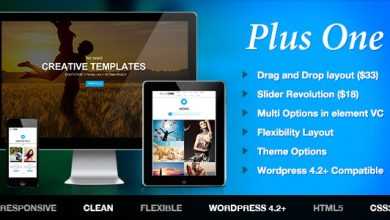 Photo of [Download-S2] Plus v1.8.1 - One Page Marketing Portfolio WordPress Theme
