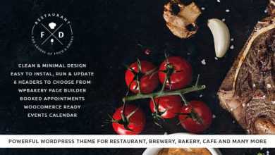 Photo of [Download-S2] Food & Drink v1.5.2 - An Elegant Cafe & Restaurant WordPress Theme