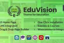 Photo of [Download-S2] Eduvision v1.0 - Online Course Multipurpose Education WordPress Theme