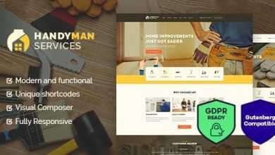 Photo of [Download-S2] Handyman v1.4 - Construction and Repair Services Building WordPress Theme