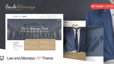 Photo of [Download-S2] SaulsAttorneys v1.2.8 - Lawyer & Attorney WordPress Theme