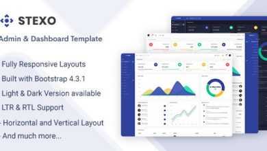 Photo of [Download-S2] Stexo v1.0 - Admin & Dashboard Template