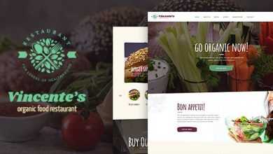 Photo of [Download-S2] Vincente's v1.1.3 - Organic Food Restaurant & Eco Cafe WordPress Theme