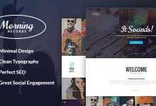Photo of [Download-S2] Morning Records v1.2 - A Stylish Sound Electronic Studio WordPress Theme