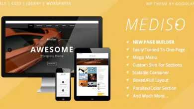 Photo of [Download-S2] Mediso v1.2.2 - Corporate / One-Page / Blogging WP Theme