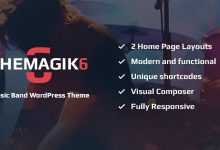 Photo of [Download-S2] The Magic 6 v1.6 - Music Band & Musician Artist WordPress Theme