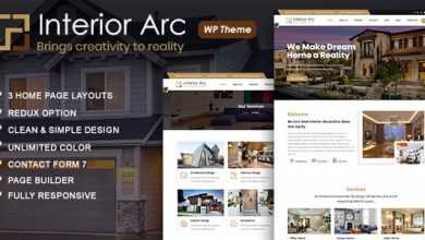 Photo of [Download-S2] Interior Arc v1.0 - Architecture WordPress Theme