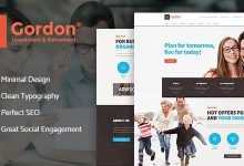Photo of [Download-S2] Gordon v1.1.1 - Investments & Insurance Company WordPress Theme