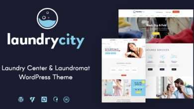 Photo of [Download-S2] Laundry City v1.2.5 - Dry Cleaning & Washing Services WordPress Theme