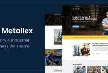 Photo of [Download-S2] Metallex v1.0 - Industrial And Engineering WordPress Theme