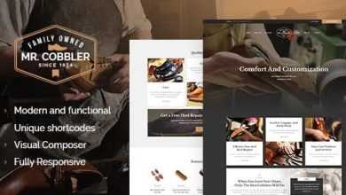Photo of [Download-S2] Mr. Cobbler v1.1.2 - Custom Shoemaking & Footwear Repairs WordPress Theme