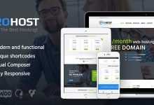 Photo of [Download-S2] ProHost v1.4 - A Trendy Internet Hosting & Technology WordPress Theme