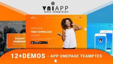 Photo of [Download-S2] VniApp - Showcase Mobile App HTML Template