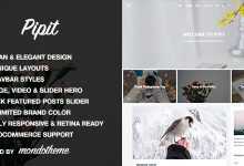 Photo of [Download-S2] Pipit v1.2 - A Responsive WordPress Blog Theme
