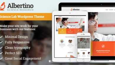 Photo of [Download-S2] Albertino v1.6.1 - Science Laboratory Research & Technology WordPress Theme