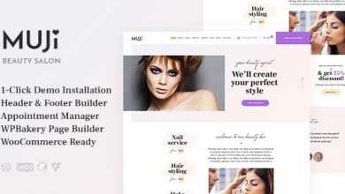 Photo of [Download-S2] Muji v1.0.1 - Beauty Shop & Spa Salon WordPress Theme