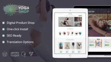 Photo of [Download-S2] Yoga Shop v1.1 - A Modern Sport Clothing & Equipment Store WordPress Theme