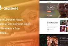 Photo of [Download-S2] Charihope v1.0.0 - Charity and Donation WordPress Theme