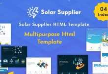 Photo of [Download-S2] Solar Supplier v1.0 - Responsive HTML Template