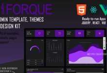 Photo of [Download-S2] Forque - Vue React Admin Theme & Template for Bootstrap 4