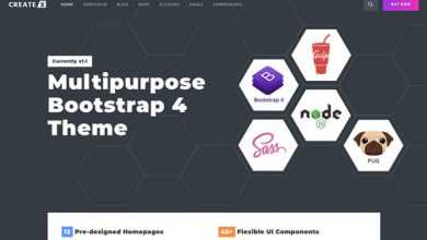 Photo of [Download-S2] CreateX v1.1.0 – Multipurpose Template + UI Kit
