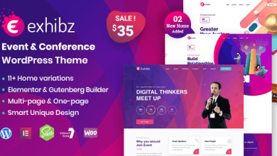 Photo of [Download-S2] Exhibz v2.1.4 - Event Conference WordPress Theme