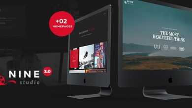 Photo of [Download-S2] Nine Studio v3.1.5 - Director Movie Photography & Filmmaker WordPress Theme