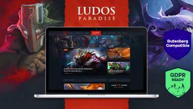 Photo of [Download-S2] Ludos Paradise v2.0.2 - Gaming Blog & Clan WordPress Theme
