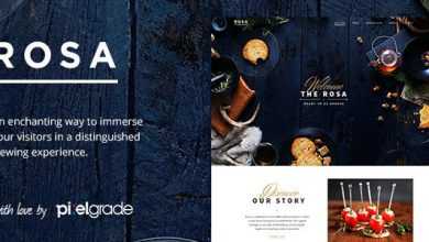 Photo of [Download-S2] ROSA v2.5.0 - An Exquisite Restaurant WordPress Theme