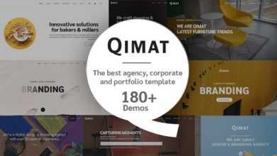 Photo of [Download-S2] QIMAT v1.0 - Creative Agency, Corporate and Portfolio Multi-purpose Template